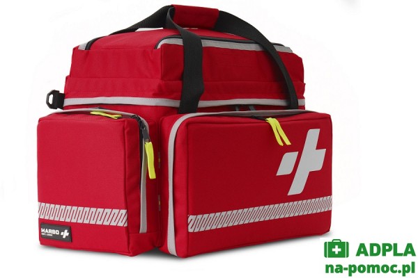 torba medyczna medic bag basic 39l trm2 2.0 - kolor czerwony marbo sprzęt ratowniczy 2